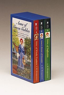 portada Anne of Green Gables, 3-Book box Set, Volume ii: Anne of Ingleside; Anne's House of Dreams; Anne of Windy Poplars (in English)