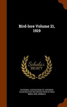portada Bird-lore Volume 21, 1919 (in English)
