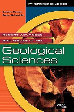 portada recent advances and issues in the geological sciences