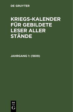 portada 1809 (in German)