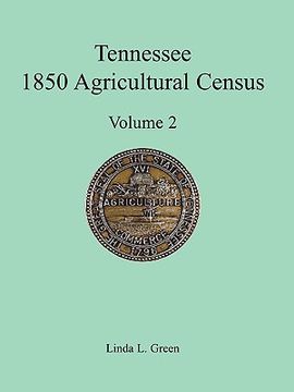 portada tennessee 1850 agricultural census: vol. 2, robertson, rutherford, scott, sevier, shelby and smith counties (en Inglés)