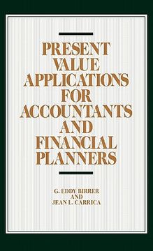 portada present value applications for accountants and financial planners (en Inglés)