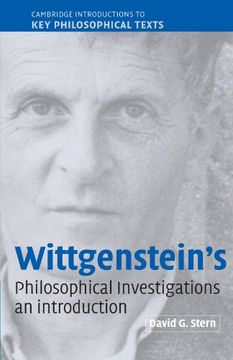 portada Wittgenstein's Philosophical Investigations Paperback: An Introduction (Cambridge Introductions to key Philosophical Texts) (en Inglés)