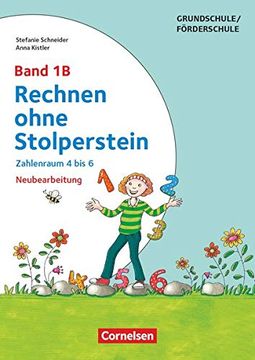 portada Rechnen Ohne Stolperstein - Neubearbeitung: Band 1b - Zahlenraum 4 bis 6: Arbeitsheft/Fördermaterial (en Alemán)