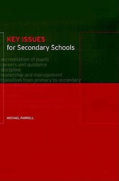 portada key issues for secondary schools (en Inglés)