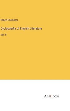 portada Cyclopaedia of English Literature: Vol. II (en Inglés)