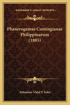 portada Phanerogamae Cumingianae Philippinarum (1885) (en Latin)