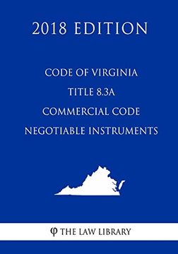 portada Code of Virginia - Title 8. 3A - Commercial Code - Negotiable Instruments (en Inglés)