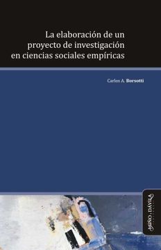 portada La Elaboración de un Proyecto de Investigación en Ciencias Sociales Empíricas (in Spanish)