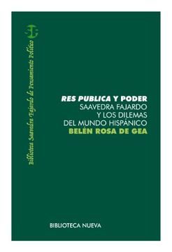 portada RES PUBLICA Y PODER