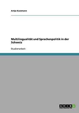 portada Multilingualität und Sprachenpolitik in der Schweiz (German Edition)
