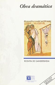 portada Obra Dramática: Rosvita de Gandersheim (Biblioteca-Arquivo Teatral Francisco Pillado Mayor) (en Latín, Gallego)