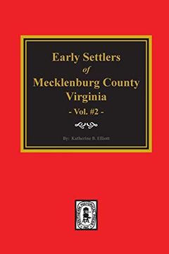 portada Early Settlers Mecklenburg County Virginia: 2 