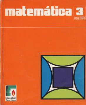 portada Matemáticas 3 Bachillerato