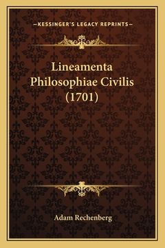 portada Lineamenta Philosophiae Civilis (1701) (en Latin)