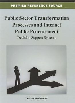 portada public sector transformation processes and internet public procurement: decision support systems (en Inglés)