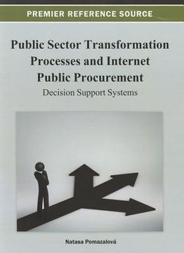 portada public sector transformation processes and internet public procurement: decision support systems (in English)