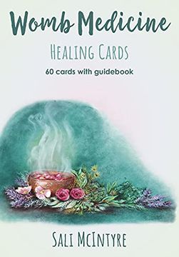 portada Womb Medicine Healing Cards: 60 Cards With Guidebook (in English)