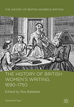 portada 4: The History of British Women's Writing, 1690 - 1750: Volume Four