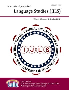 portada International Journal of Language Studies (IJLS) - volume 6(4) (in English)