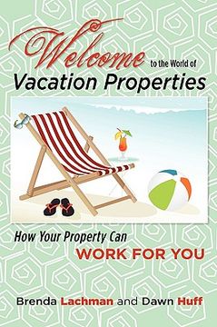 portada welcome to the world of vacation properties (en Inglés)