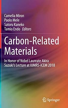 portada Carbon-Related Materials: In Honor of Nobel Laureate Akira Suzukiã¢Â â s Lecture at Iumrs-Icem 2018 [Hardcover ] (in English)