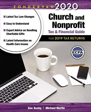 portada Zondervan 2020 Church and Nonprofit tax and Financial Guide: For 2019 tax Returns (in English)