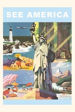 portada Vintage Journal Travel Poster for the United States (en Inglés)