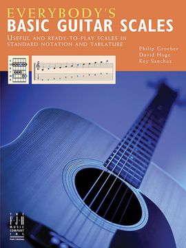 portada Everybody's Basic Guitar Scales (en Inglés)