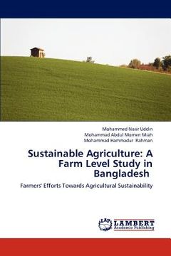 portada sustainable agriculture: a farm level study in bangladesh (en Inglés)