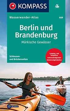 portada Kompass Wasserwanderatlas Berlin und Brandenburg (en Alemán)