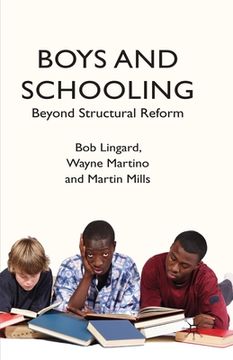 portada Boys and Schooling: Beyond Structural Reform (in English)