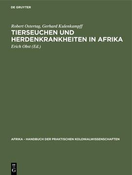 portada Tierseuchen und Herdenkrankheiten in Afrika (en Alemán)