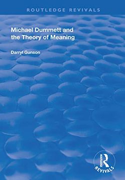 portada Michael Dummett and the Theory of Meaning (en Inglés)