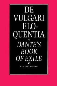 portada de vulgari eloquentia: dante's book of exile (in English)