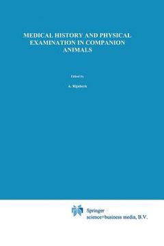 portada medical history and physical examination in companion animals (en Inglés)