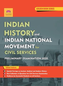 portada indian history and indian national movement (en Inglés)