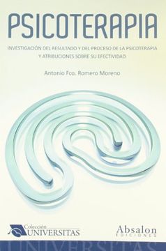 portada Psicoterapia: Investigacion del Resultado y del Proceso de la psi Coterapia y Atribuciones Sobre su Afectividad (in Spanish)