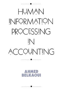 portada human information processing in accounting