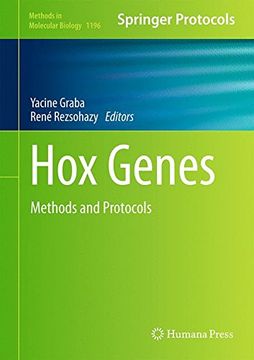portada Hox Genes: Methods and Protocols (Methods in Molecular Biology) (en Inglés)