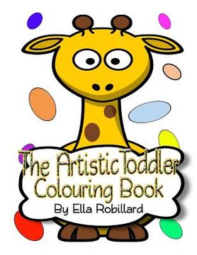 portada The Artistic Toddler Animals Coloring Book (en Inglés)