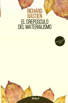 portada El Crepúsculo del Materialismo (in Spanish)