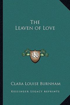 portada the leaven of love (en Inglés)