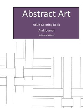 portada Abstract Art: Adult Coloring Book (en Inglés)