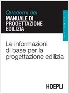 portada Informazioni Di Base Per La Progettazione Edilizia (en Italiano)