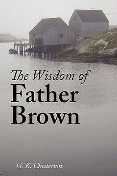 portada the wisdom of father brown, large-print edition (en Inglés)