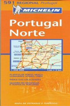 portada (06 - 11). mapa 591. portugal norte. (regional)