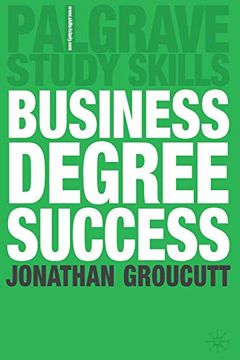 portada Business Degree Success (Macmillan Study Skills) (in English)