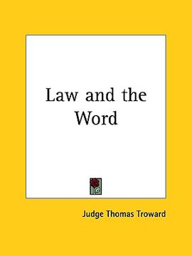 portada law and the word (en Inglés)