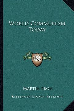 portada world communism today (en Inglés)